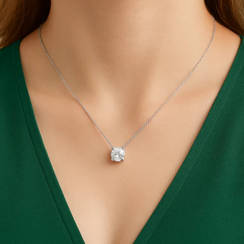 Classic Moissanite Necklace